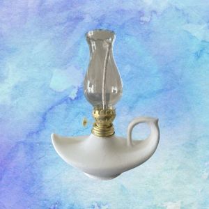 Oğuz Çini Bisküvi 16cm Aleaddin Gaz Lambası