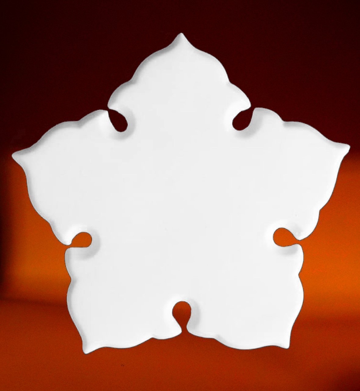 18cm Bisküvi  Beşgen Tabtab