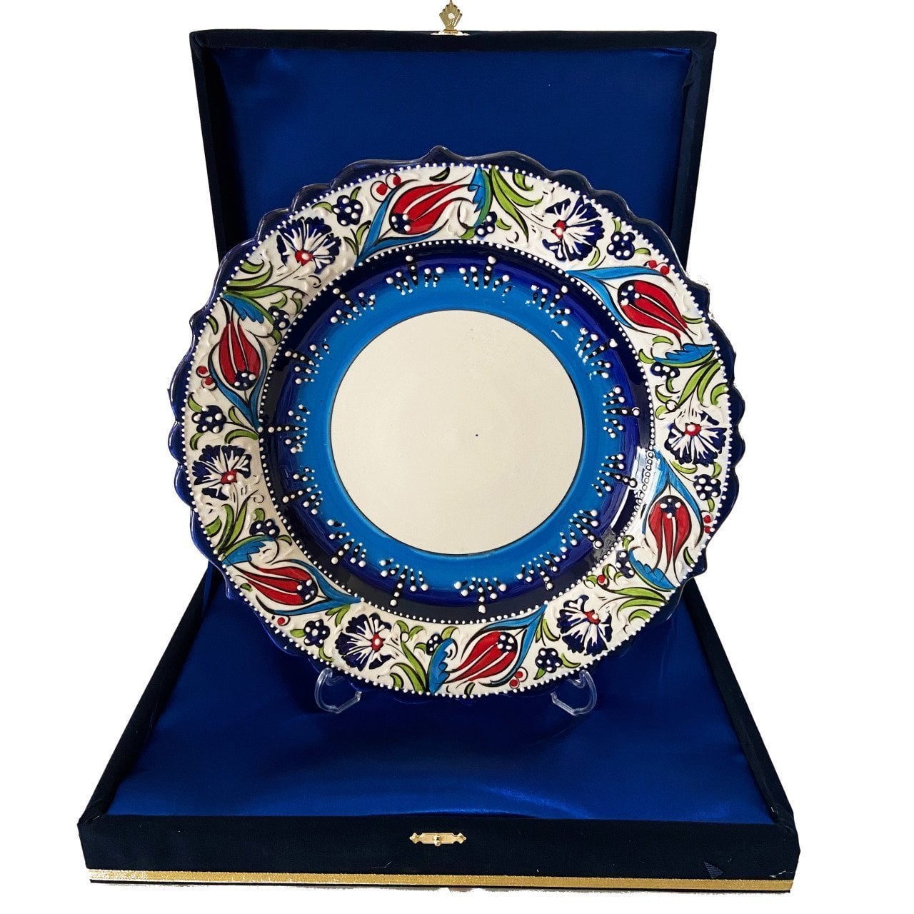 30 cm Özel Tasarımlı Çini Tabak