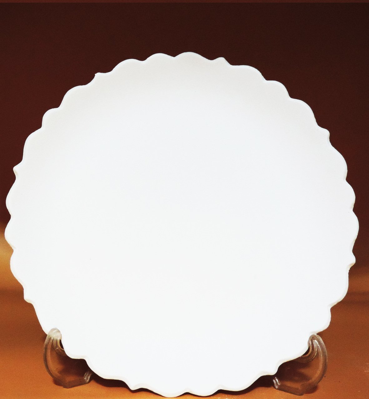 30cm Bisküvi Düz Rölyefli  Tabak