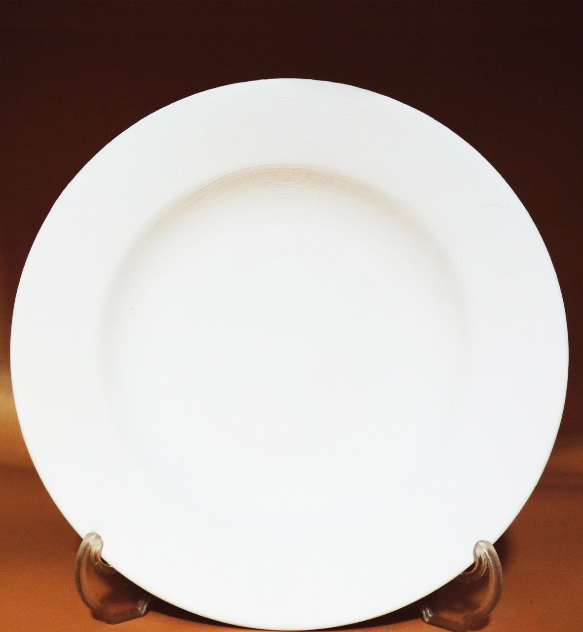 25cm Bisküvi Lenger Kenarı Düz Tabak