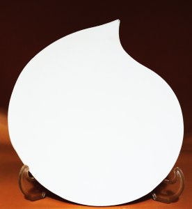 30cm Bisküvi Damla Tabak