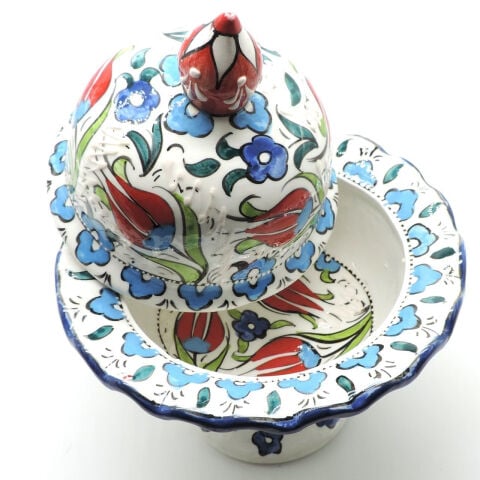 20 cm Kütahya Çini Şekerlik
