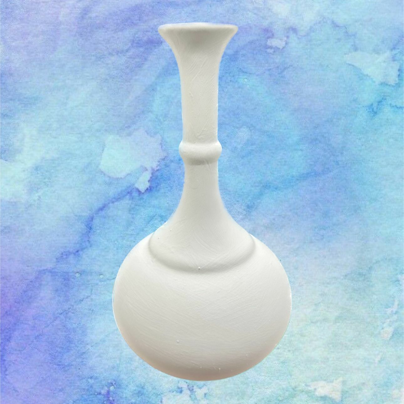 Bisküvi 10 cm Gözyaşı Vazo