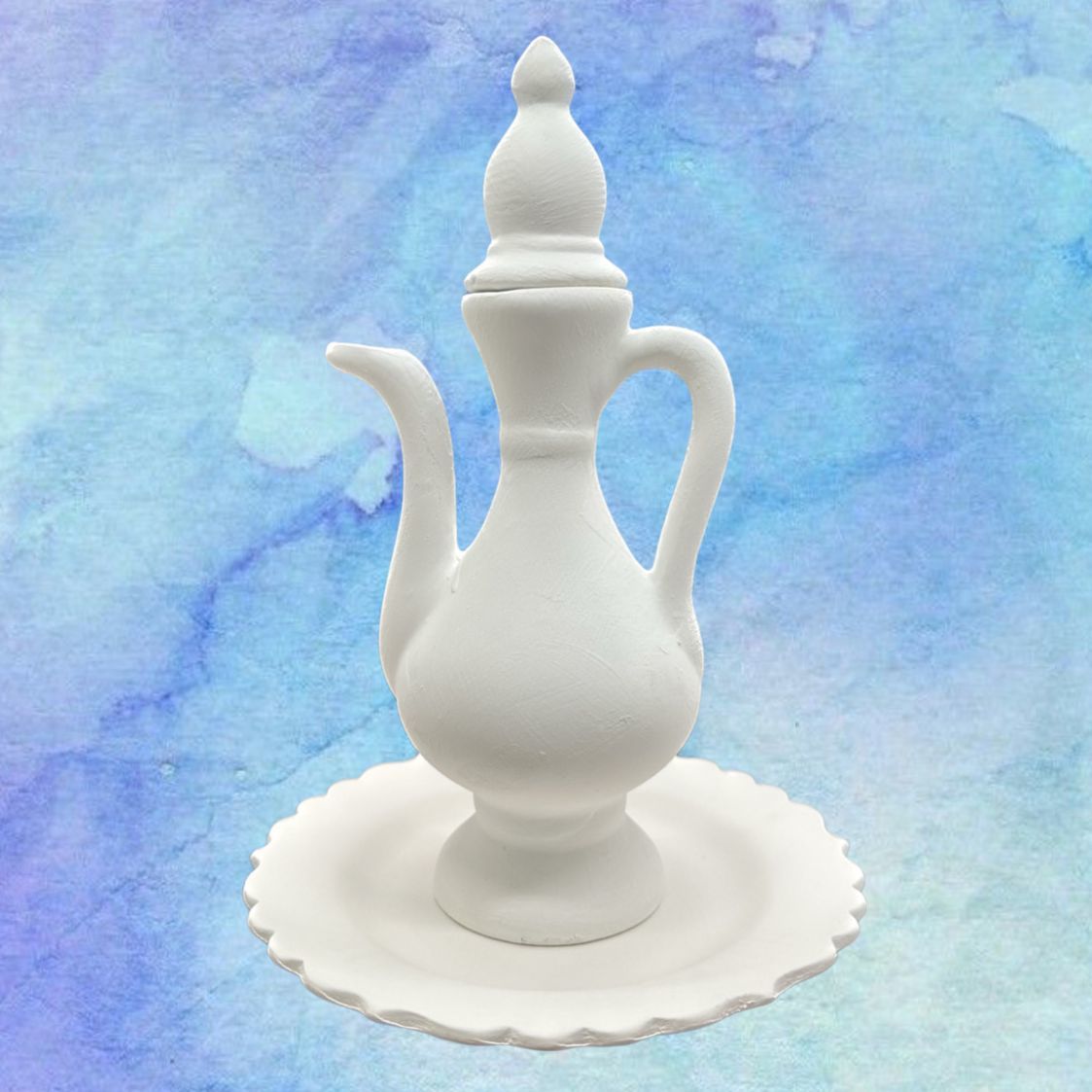 25cm Bisküvi Tabaklı Narin İbrik