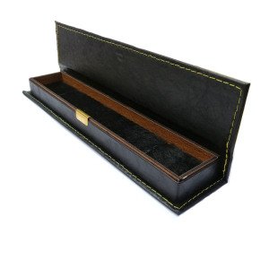 Siyah Renk Deri Tesbih Kutusu