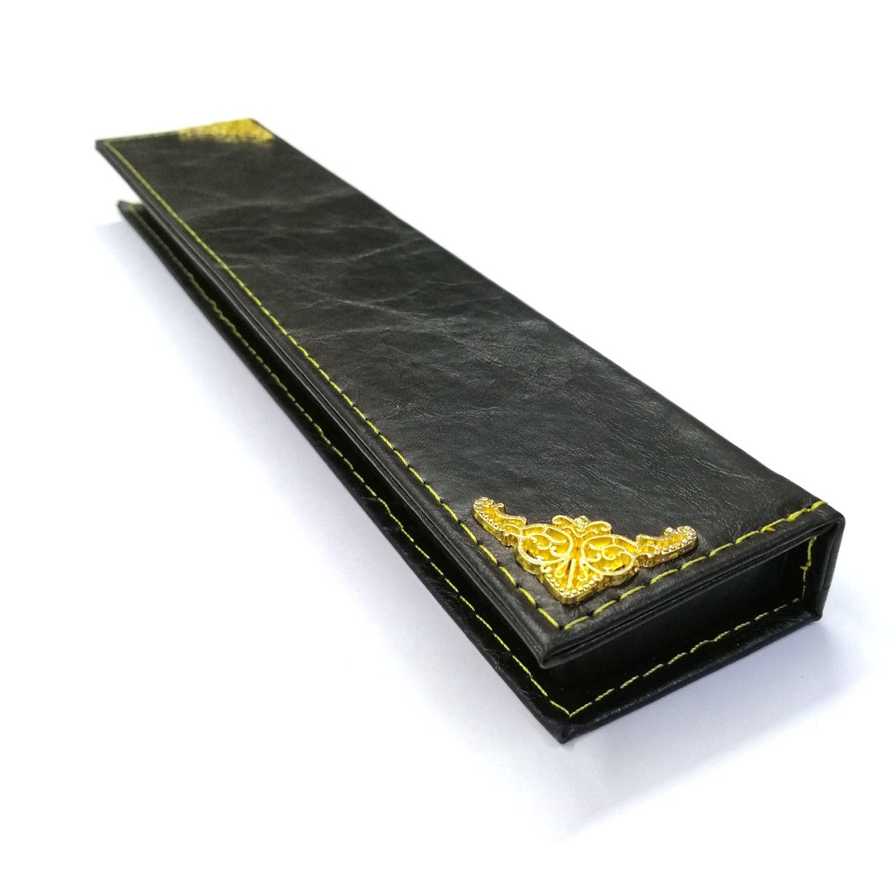 Siyah Renk Deri Tesbih Kutusu