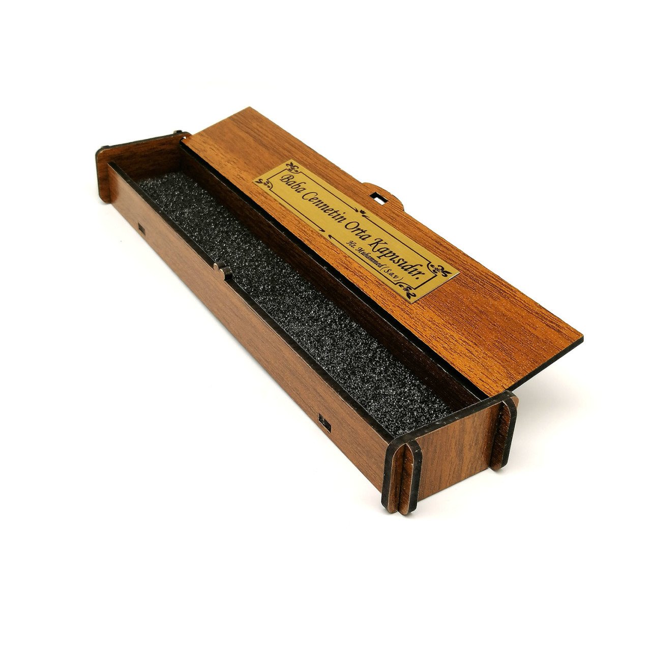 Kişiye Özel Mesajlı Ahşap Tesbih Kutusu