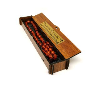 Kişiye Özel Mesajlı Ahşap Tesbih Kutusu