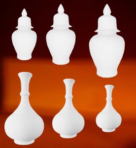 Bisküvi Küp Vazo Seti