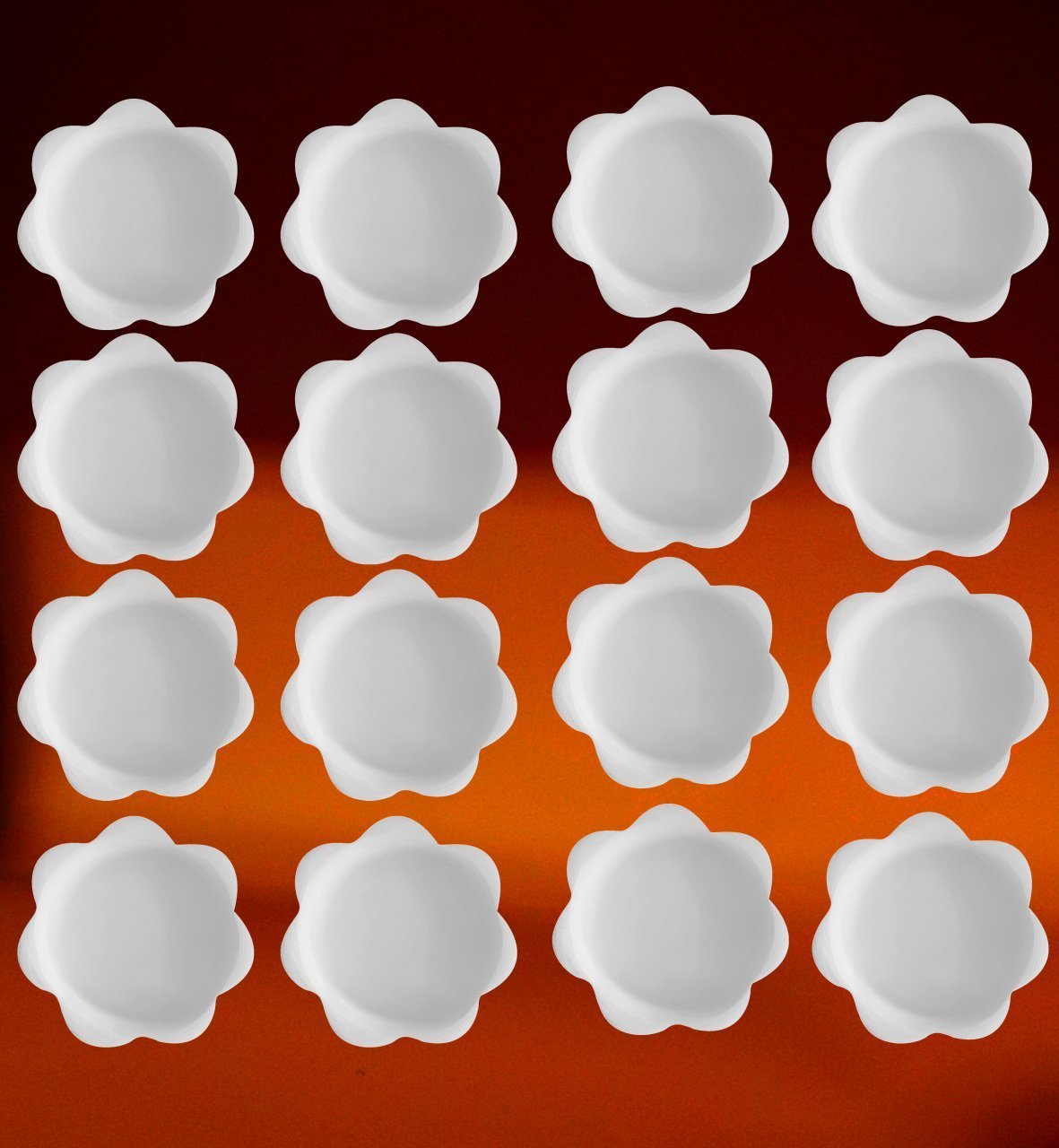 9cm Bisküvi Papatya Kase 16 lı