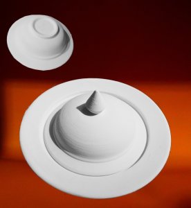 17cm Bisküvi Ayaksız Düz Şekerlik