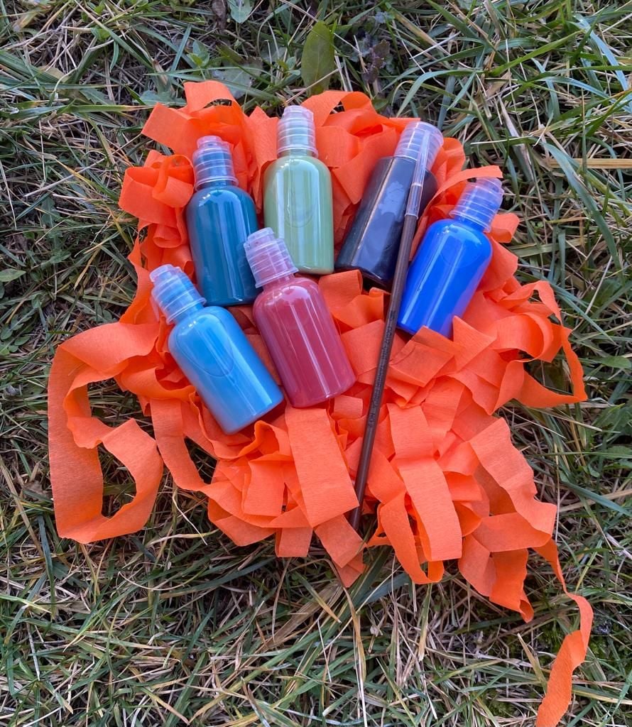 6 lı Çini Boya Seti