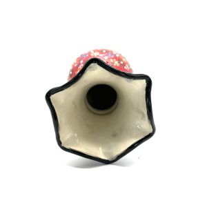 Oğuz Çini 30cm Hediyelik El Dekoru Kütahya Sümbül Vazo 2