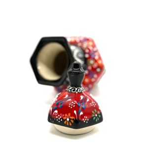 Oğuz Çini 30cm Hediyelik El Dekoru Altıgen Küp 2