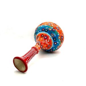 Oğuz Çini Dekoratif Ev Süsü 30cm Hediyelik Modern Seramik Kütahya  Göz Yaşı Vazo