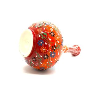 Oğuz Çini Dekoratif Ev Süsü 30cm Hediyelik Modern Seramik Kütahya  Göz Yaşı Vazo