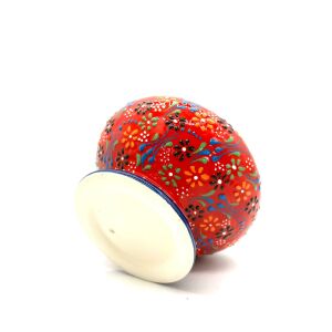 Oğuz Çini Dekoratif Ev Süsü Modern Seramik Kütahya El İşlemesi Özel Şekerlik