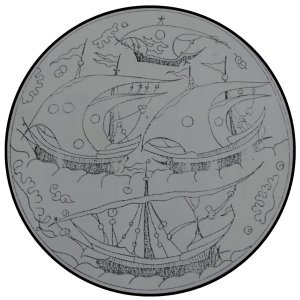18cm Tabak Deseni No 6