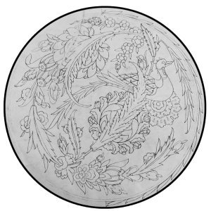 18cm Tabak Deseni No 4