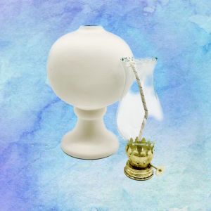 Oğuz Çini 18 cm Çini Bisküvi Top Lamba