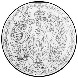 18cm Tabak Deseni No 2