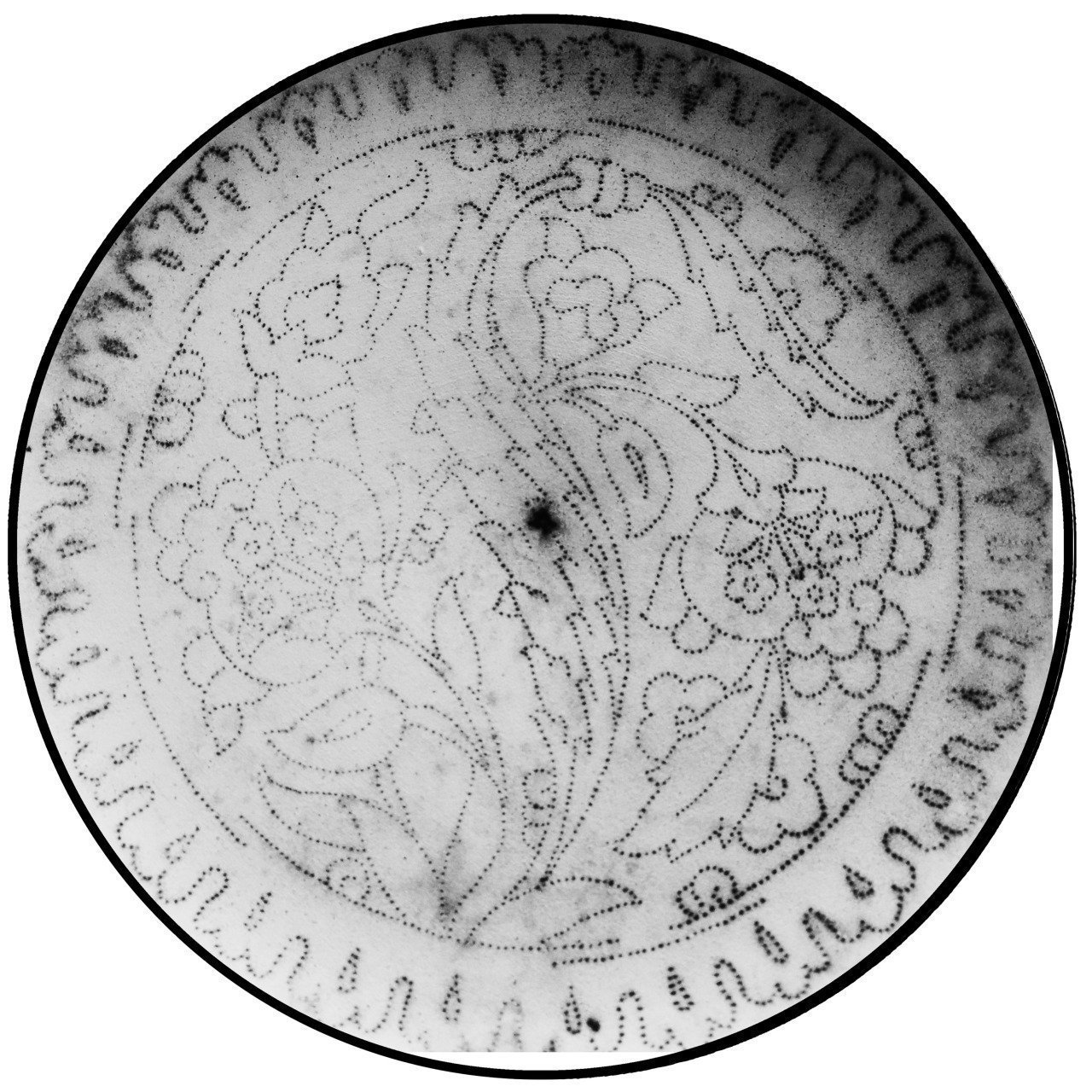 18cm Tabak Deseni No 1