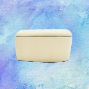 Oğuz Çini 10 cm Bisküvi Kalp Mücevher Kutusu