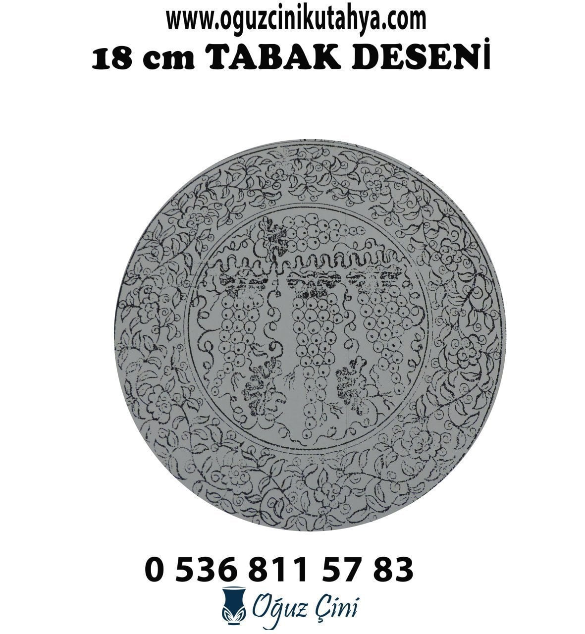 18cm Tabak Desen No 11