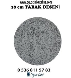 18cm Tabak Desen No 11
