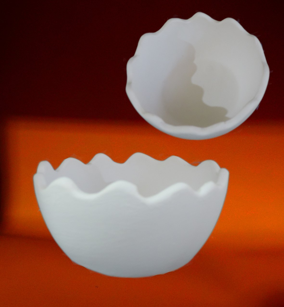 15cm Bisküvi Yağmur Papatya Derin Kase