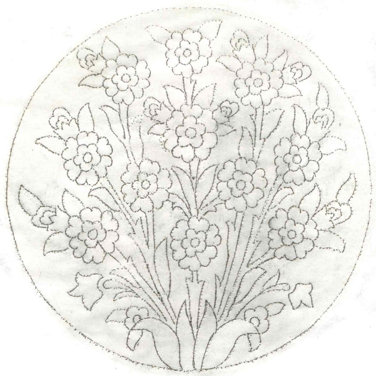 25cm Tabak Deseni 20