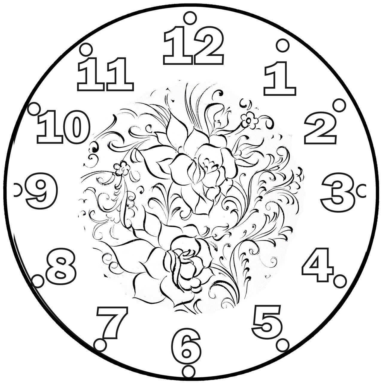 18cm Saat Deseni