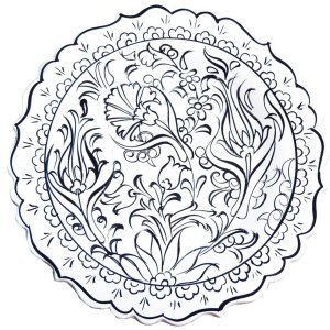 18cm Tabak Deseni 21