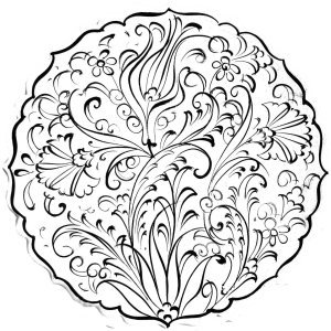 25cm Hazır Tabak Deseni 2