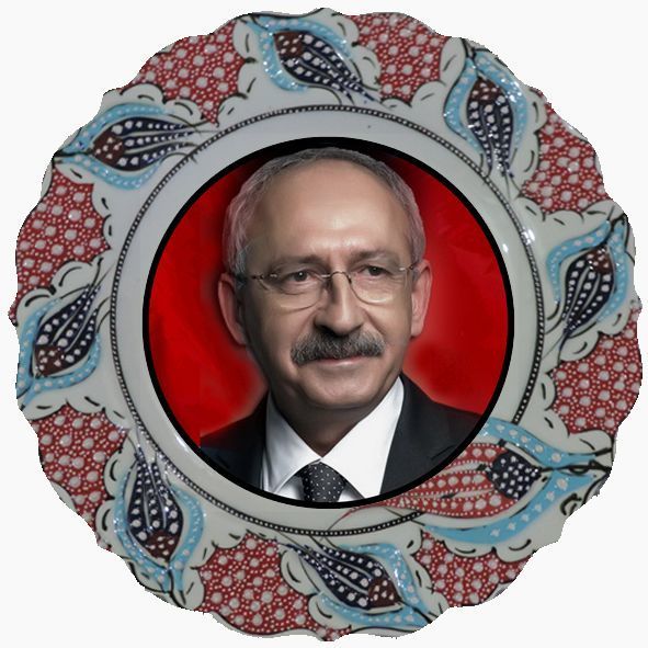 Oğuz Çini  Çini Tabağa Fotoğraf Baskı