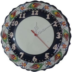 Oğuz Çini  30cm KALİGRAFİ SAATİ