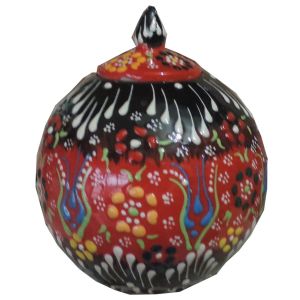 Oğuz Çini  10cm DANTEL KÜP