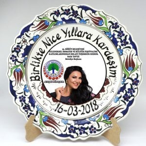 Oğuz Çini  30CM SAMUR FOTOĞRAF TABAĞI