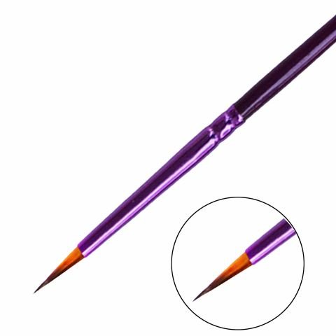 Oğuz Çini Tahrir Boyama Yuvarlak Uçlu Fırça 1 No