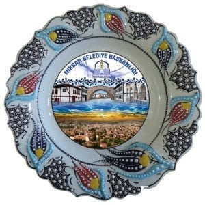 Oğuz Çini Promasyon Tabak