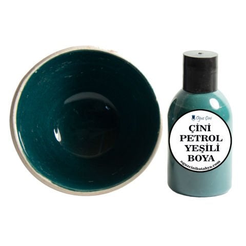 Petrol Yeşili  Çini Hazır Boyası
