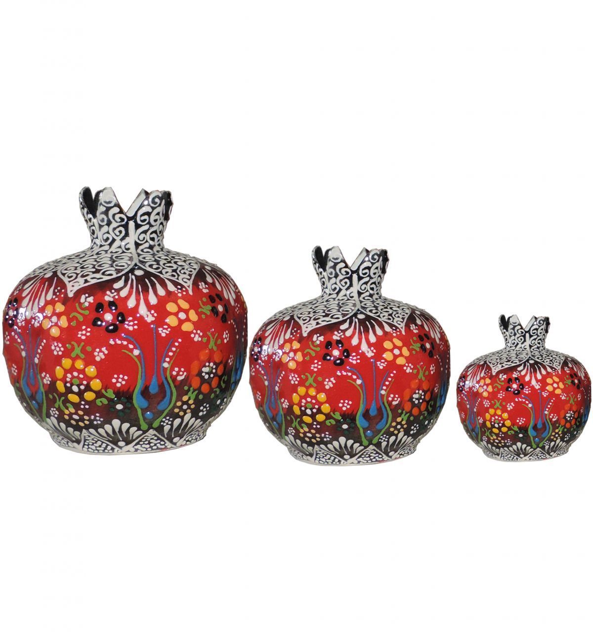 Oğuz Çini  İNCE SÜSLEMELİ NAR TAKIMI