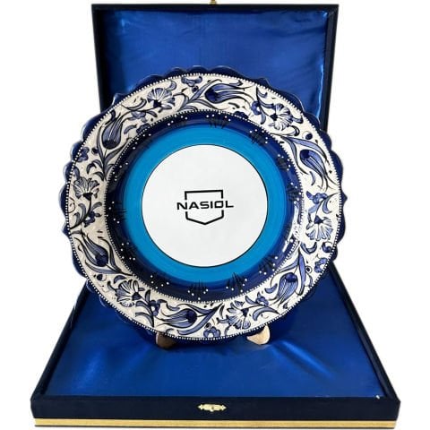 Kurumsal Logolu Çini Promosyon Tabak 30cm