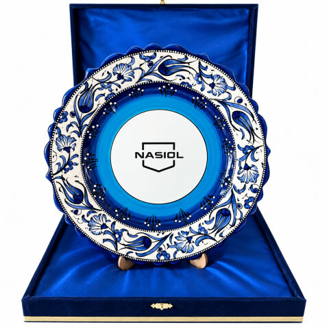 Kurumsal Logolu Çini Promosyon Tabak 30cm