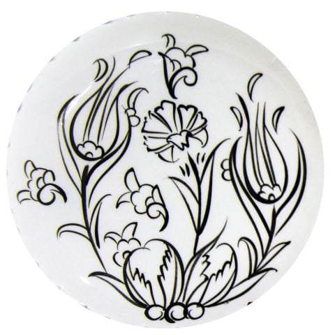 Taş Boyama Çini Motifli Zeka Geliştirici Aktivite Eğitim Seti Hobi Uygulama 4 Renk Akrilik Boya