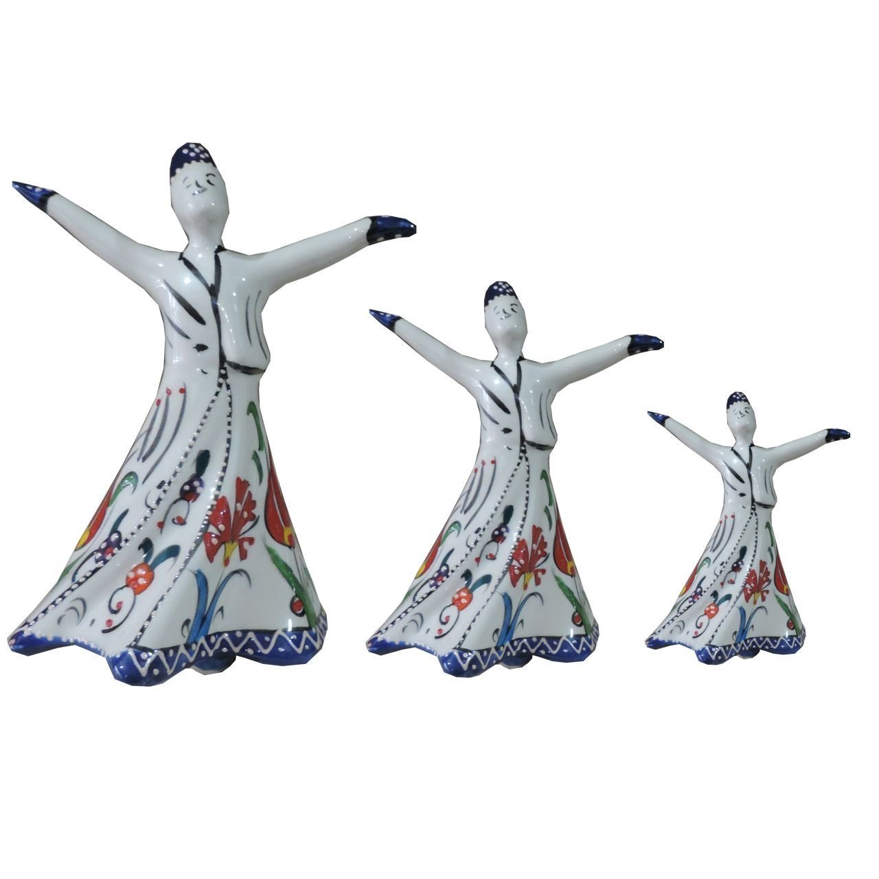 Oğuz Çini  5 CM 10 CM 19 CM SEMAZEN SETİ