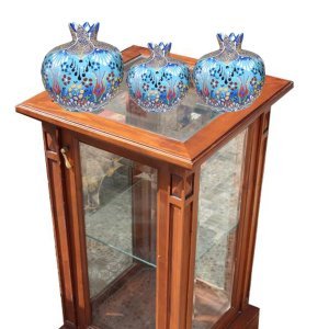 Oğuz Çini  ÜÇLÜ NAR SETİ MAVİ