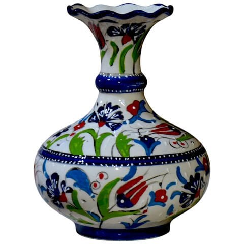 Dekoratif Ev Süsü Şık Modern 20 cm Geniş vazo