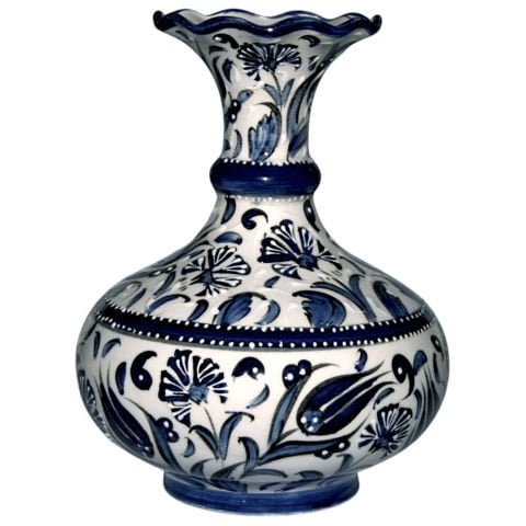 Dekoratif Ev Süsü Şık Modern 20 cm Geniş vazo